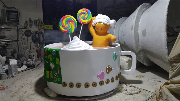 蛋糕造型雕塑